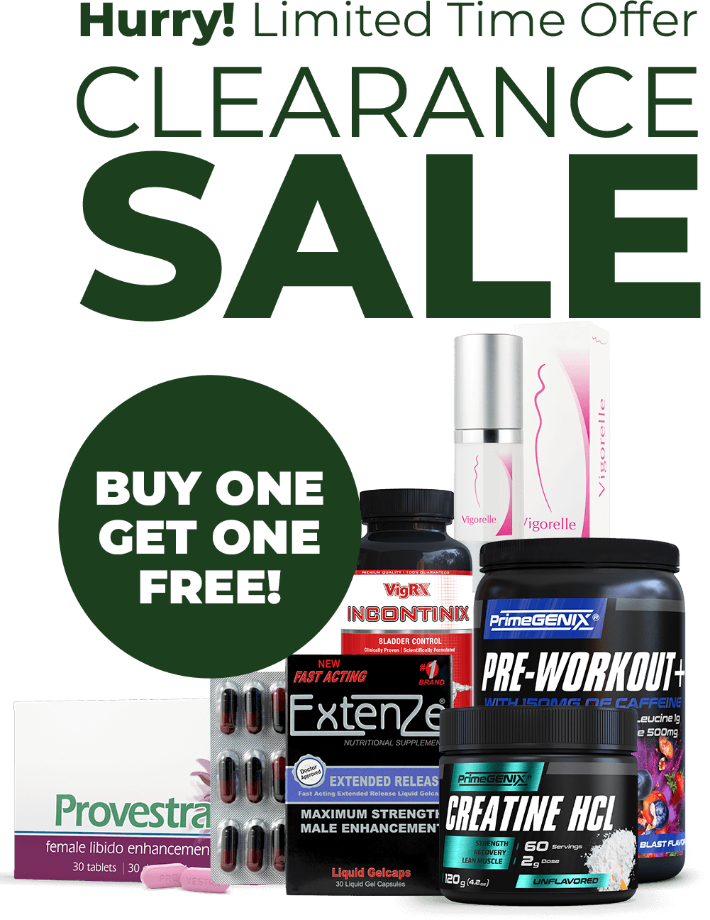 Leading Edge Health Clearance Products